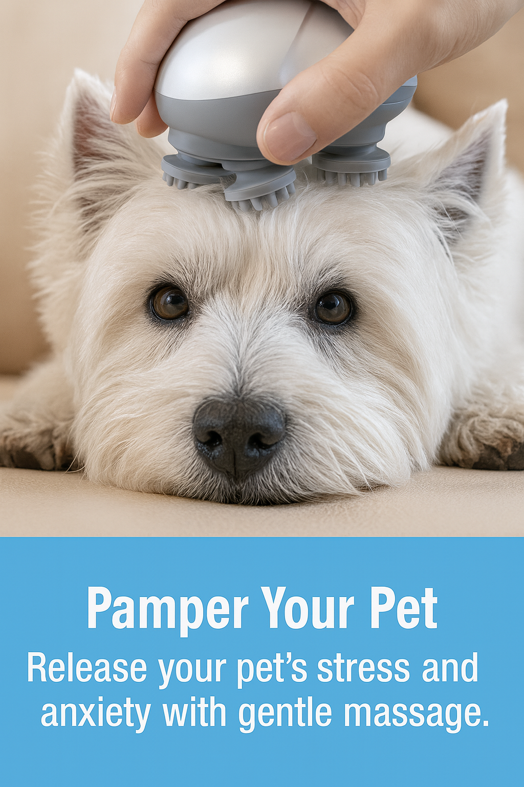 Fur-away™ Electric Pet Grooming & Massage Brush