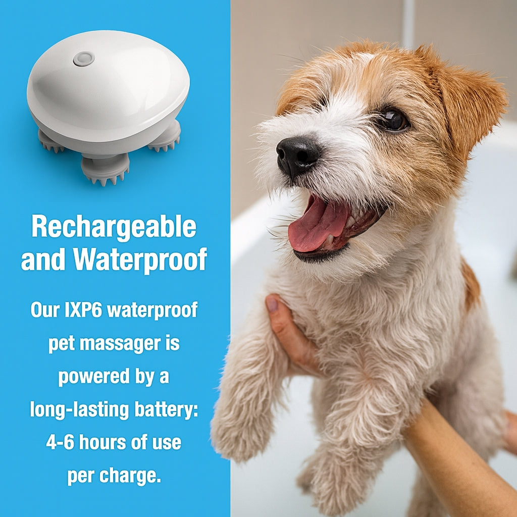 Fur-away™ Electric Pet Grooming & Massage Brush