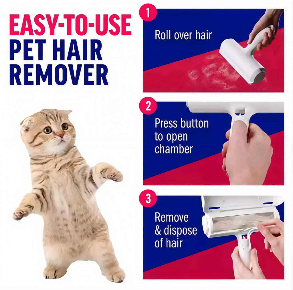 🐾 FurAway™ pet hair remover brush 🧹🐶🐱